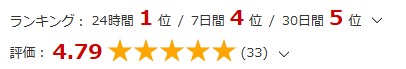 DLsiteのぽーかーふぇいすのランキングや評価数